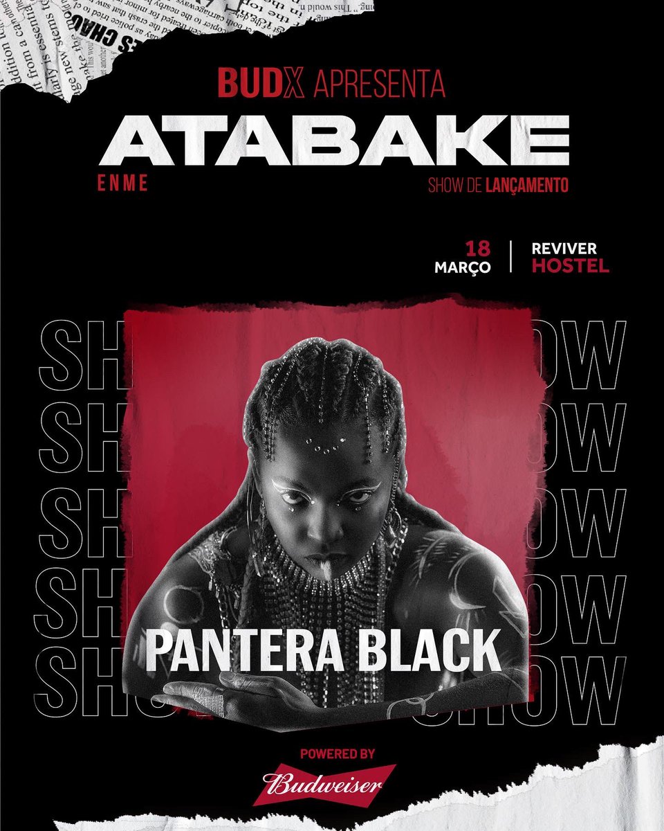 enmepaixao's tweet photo. Vai ter live de Som da Liberdade com Núbia e vai ter Inflama ao vivo com @Hugogugs @marco___gabriel & #PanteraBlack.
Garanta aqui sua entrada https://t.co/xLZC6MS7dP #BudxAtabake https://t.co/GtjWVsXHKz
