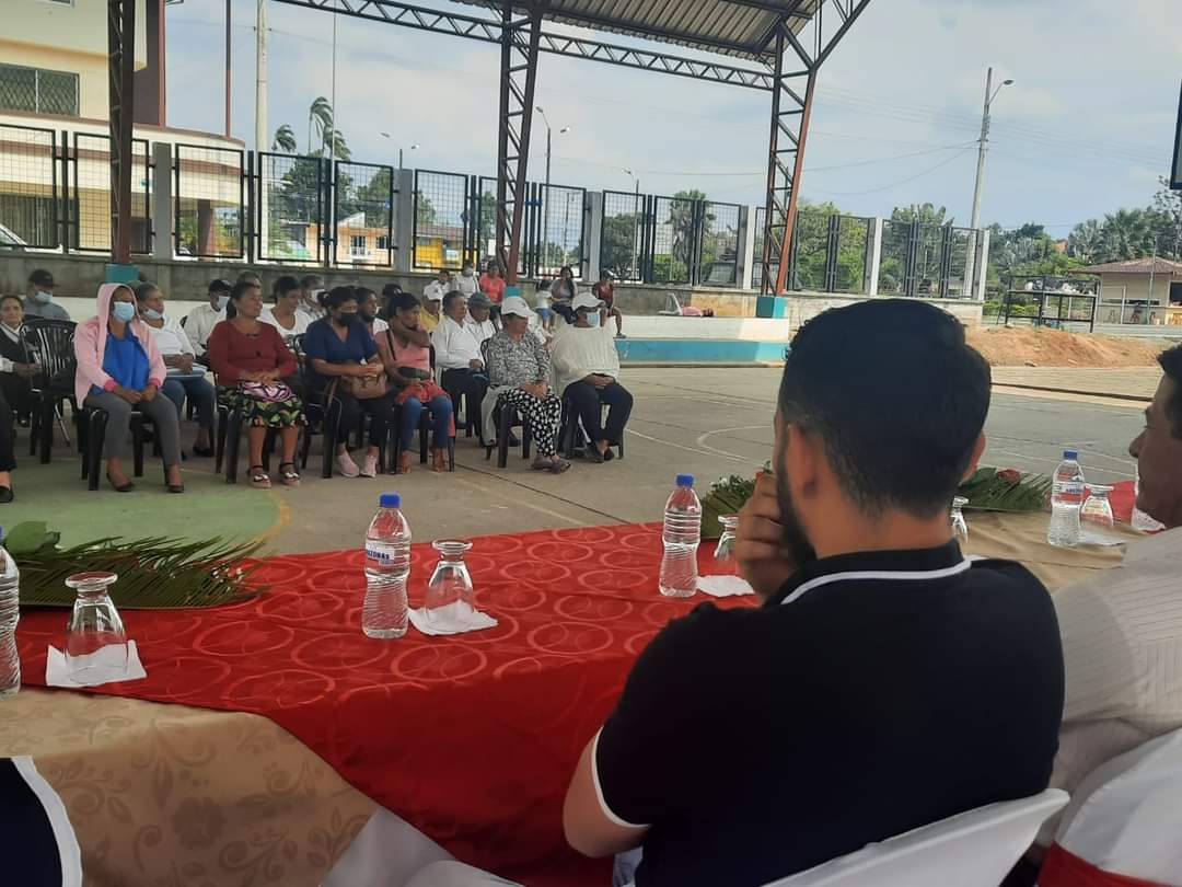 MoronaOfc's tweet photo. Concejal Andres Noguera participó del evento por el Día Internacional de la Mujer, dirigido a los adultos mayores de la parroquia Río Blanco. https://t.co/YViOAAwBGJ