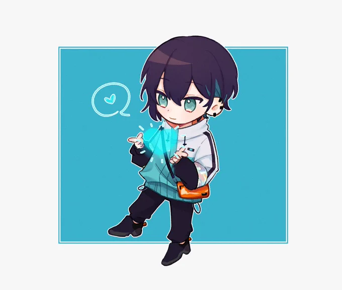 ハッピーホワイトデー💙
#灰画 