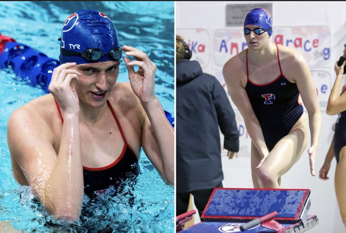 REALISE_innOV8's tweet photo. @VoxMan @JujuliaGrace Mediocre man swam for 3yrs in @PennStateSWIM mens team then grew his hair and switched to women a squad. Biological men have 8-12% advantage in the pool. Thomas now wins big.
#cheat #trans #WillyThomas https://t.co/H8oonZDZrt