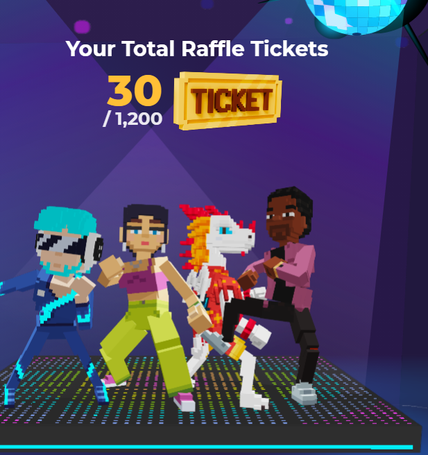 CourtneAdams's tweet photo. @TheSandboxGame I just participated in the daily #SandboxAlphaS2Contest for a chance to earn up to 1,000 $SAND! Starting March 14 -  Show your Raffle Tickets. Check out my screenshot below! 👇 #SandboxAlphaS2 https://t.co/tPqPlVGKIV