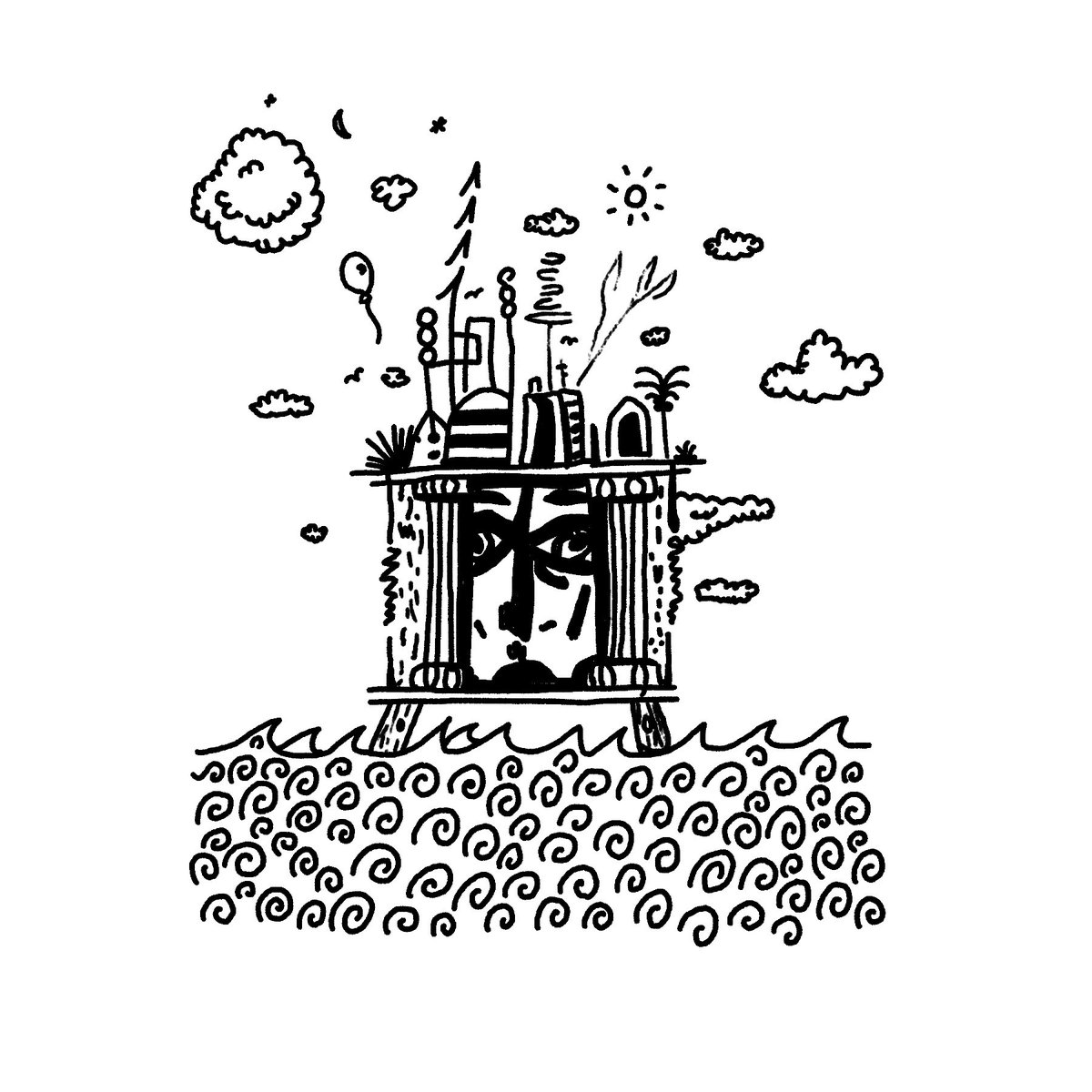 "The dreamed-of city contained him as a young man; he arrives at Isidora in his old age. In the square there is a wall where the old men sit and watch the young go by; he is seated in a row with them. Desires are already memories."