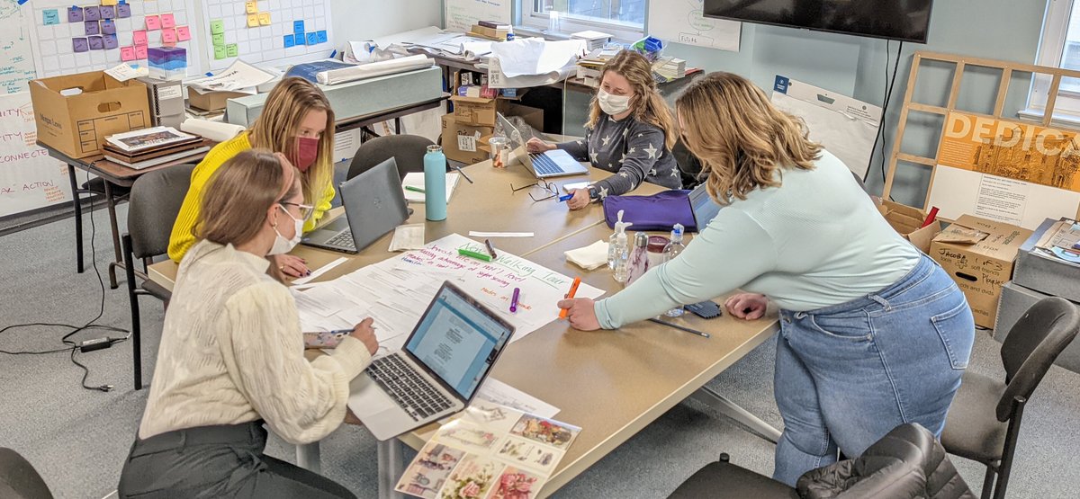 CapJewishMuseum's tweet photo. Interns in our Education Department are assisting with the development of 2 key interpretive components for the new museum—discovery carts & the community action lab. Learn more: https://t.co/zelaRJtvmF
#capitaljewishmuseum #jewishmuseum #museumintern #museumeducation https://t.co/MIaOZBhYlV