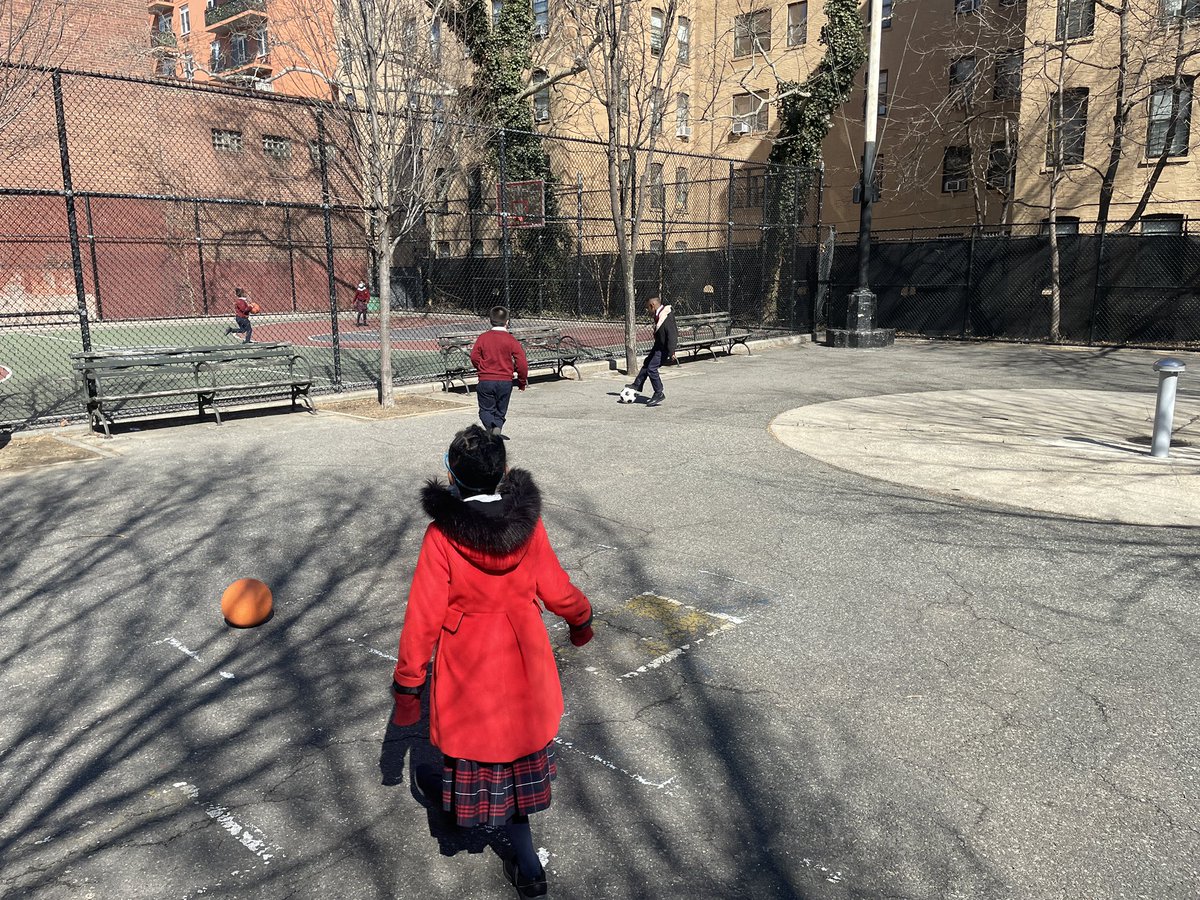 Gr. 2 Student: Mr. Bacsik, why are you outside?
Me: I wanted to get some fresh air and see your class.
Student: But don’t you have principal things you have to do?
Me: This is one of them.