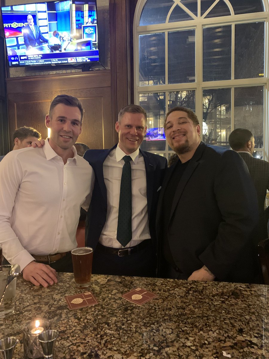 Had a great time celebrating Mikko last night. Ultimate competitor, fierce leader played the game the right way every night . The SKIP!! Congrats big boy