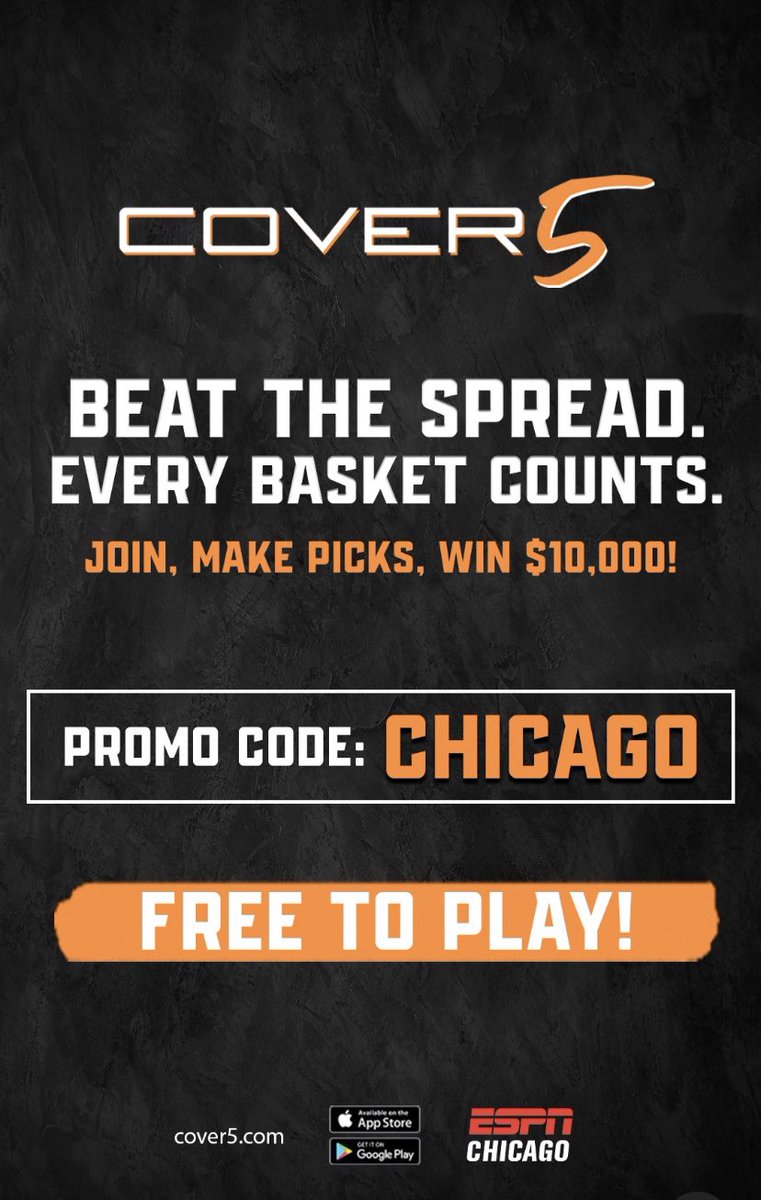 WaddleandSilvy's tweet photo. You always ask @TWaddle87 & me if there’s a way to compete against us in a bracket challenge. This year we have something BETTER.
Download the #Cover5 app & play for FREE. You can win $1k per day & $10k for the 1st 4 day weekend!
It’s free & it’s is AWESOME.
@ESPN1000 https://t.co/gA0uKnF0PA