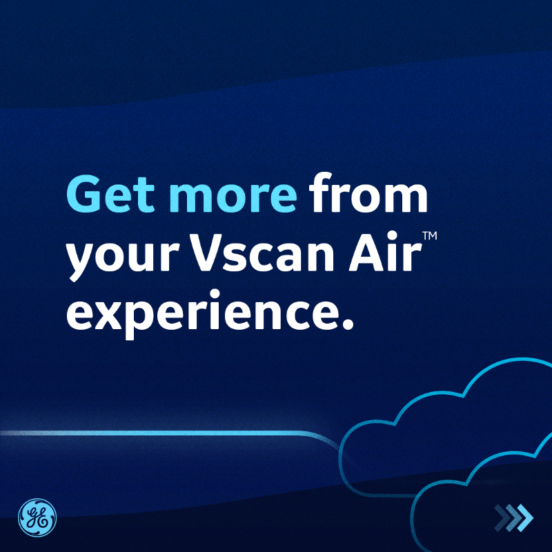 vscan's tweet photo. Vscan Air is getting powerful enhancements. Digital Tools created with users in mind incorporate the most requested features by #healthcare enterprises and individual clinicians. Choose the subscription that best suits your needs! What does your Vscan Air experience look like?