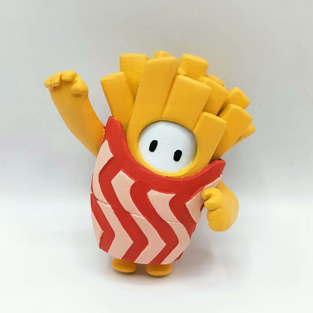mundofriki3D's tweet photo. Nueva figura en nuestra tienda de ETSY!!
Os traemos del juego Fall Guys, la 1ra de 3 figuras del pack FAST FOOD!!
TAMAรO DE 8CM
IMPRESA EN RESINA Y PINTADA A MANO
Si quieres la tuya personalizada con otro traje, ponte en contacto con nosotros! ๐๐ฉ
#fallguys #fallguysultimate https://t.co/Kwxr9NBJhd