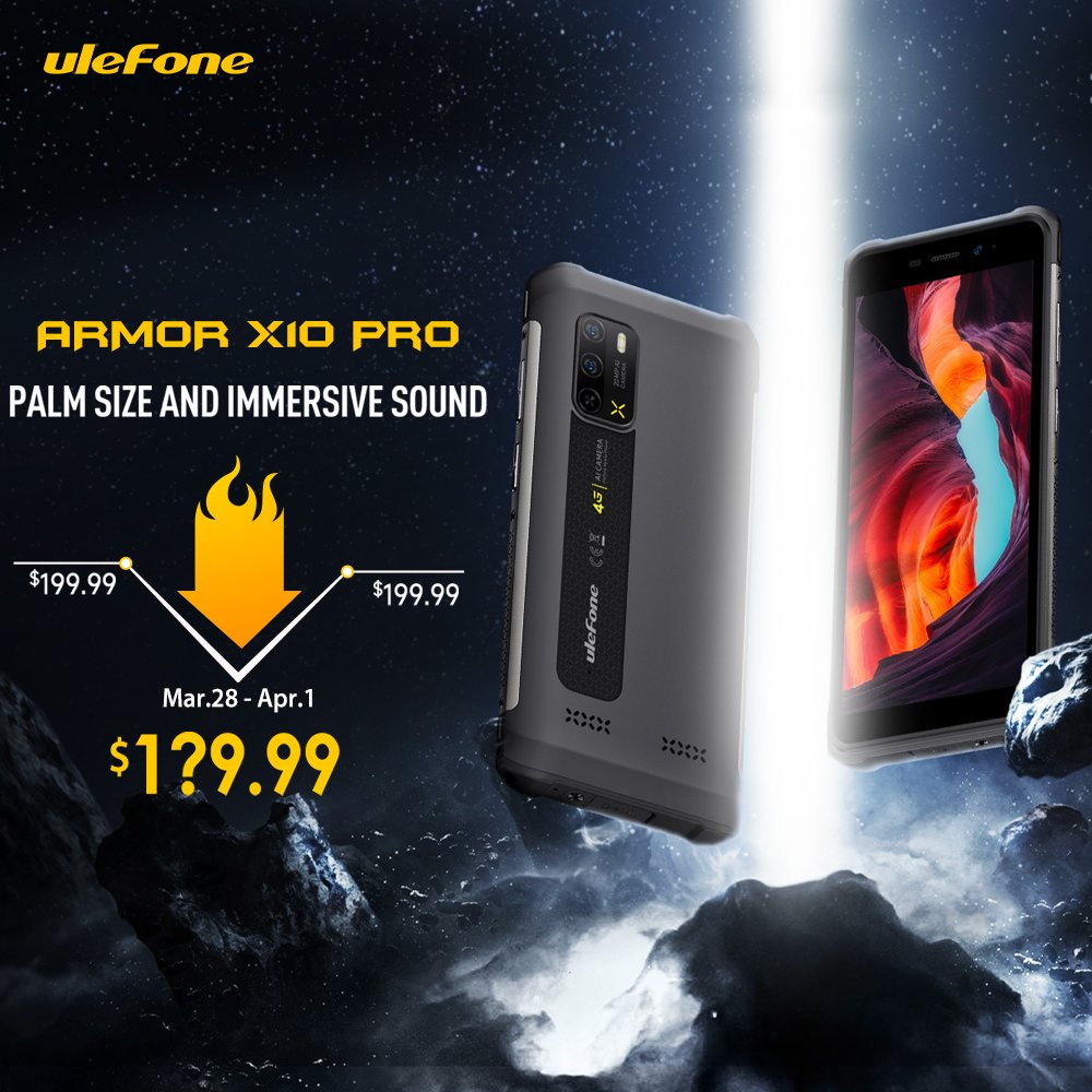 UlefoneMobile's tweet photo. The #ArmorX10Pro will start pre-sale on 3.28 together with #PowerArmor14Pro, let's look forward to it together!!
Check here: https://t.co/1rWRodfO3K
#ulefone #ulefonearmorx10pro #rugged #presale #promotion #aliexpress https://t.co/XYdiimeNMB