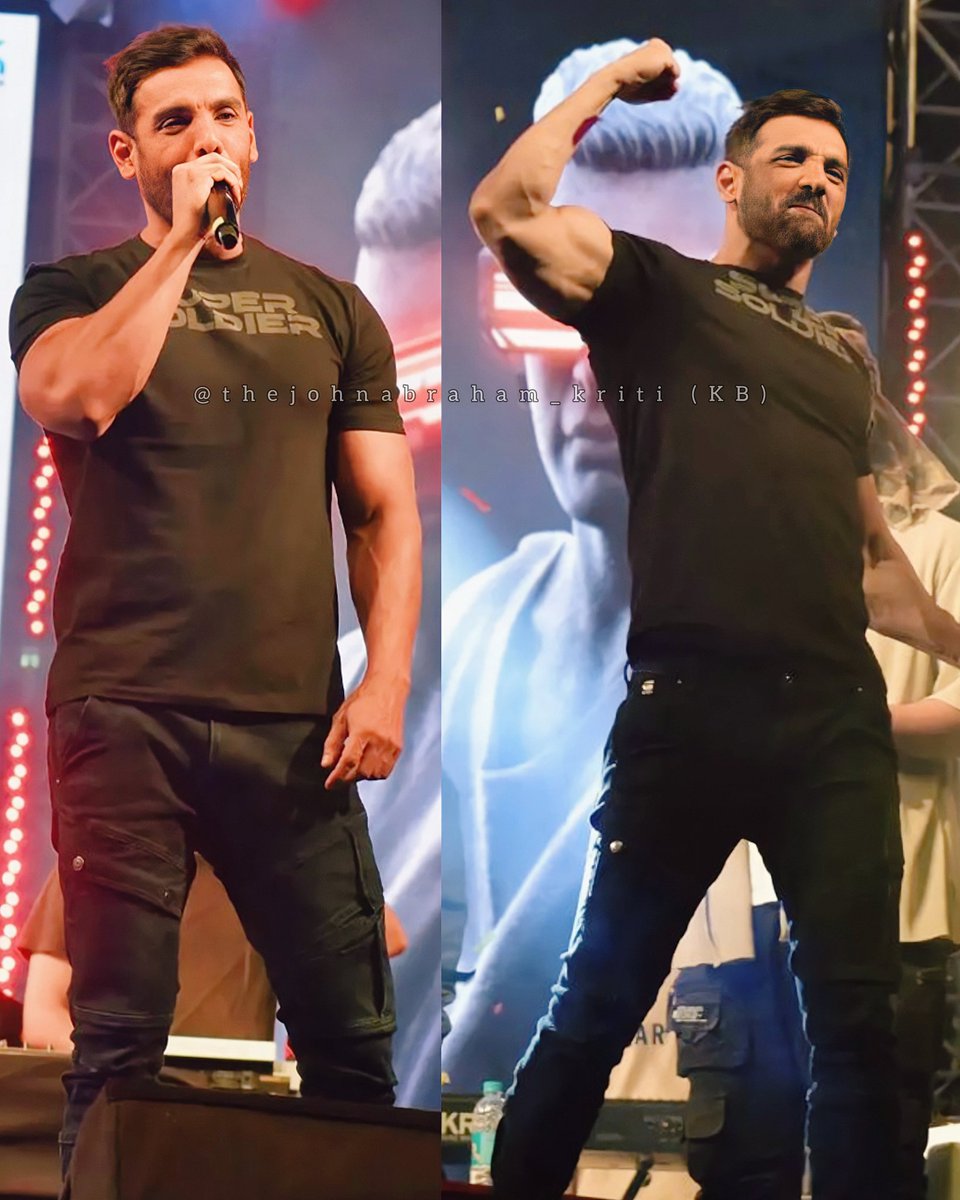 John_abraham_KB's tweet photo. Our #Muscleman @TheJohnAbraham 
with full on energy level during last night promotional event in #iitmumbai 💪

Get ready to witness the biggest Action Blockbuster of our #ActionAbraham 

#Attack part 1 releasing WORLDWIDE
IN CINEMAS ON ***1.04.2022***
Mark the date
#JohnAbraham https://t.co/hQtBQozbhD