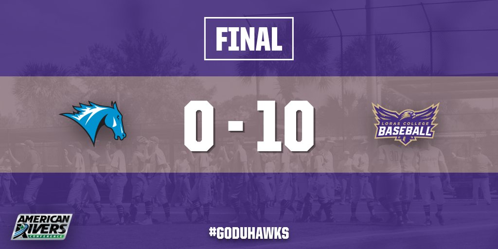 LorasBaseball's tweet photo. Duhawks improve their record to 13-0 and complete their trip in Florida with a 10-0 win in 7 innings behind a strong outing from @ErikEdminster! The Duhawks will compete next against Cornell on Saturday at Mount Mercy University. // #GoDuhawks #d3b https://t.co/VQdm0ygOTb