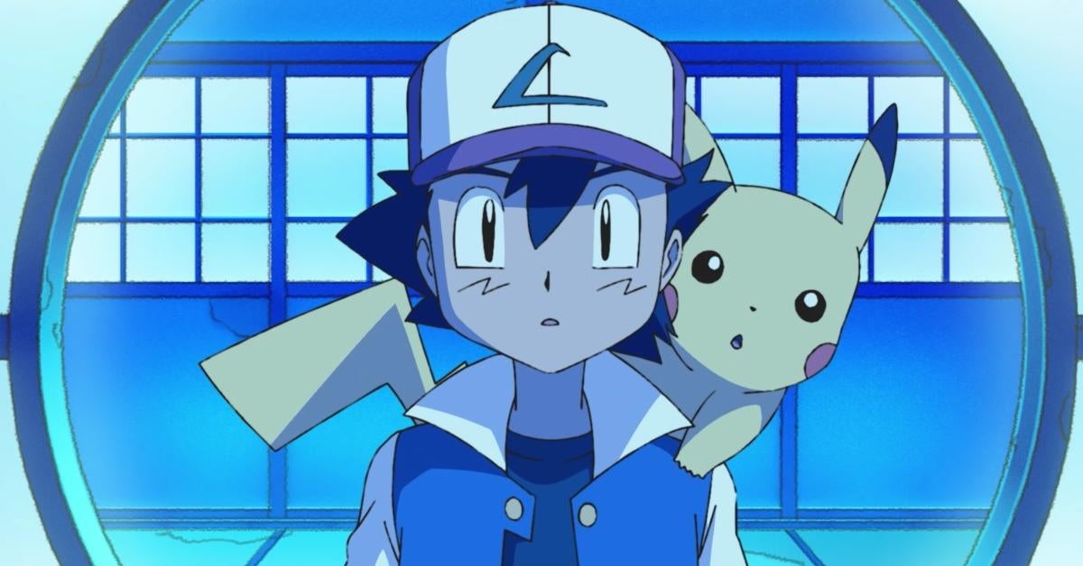 Okayciau's tweet photo. I’ll only accept Ash staying in the anime if he’s pushed into a side character (like Brock) and we get this style. #anipoke https://t.co/7sZA4K0Wzi