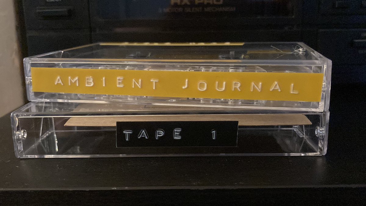 SonicMoth's tweet photo. Really enjoying these two from @field_tape https://t.co/tnL7qW4bYq