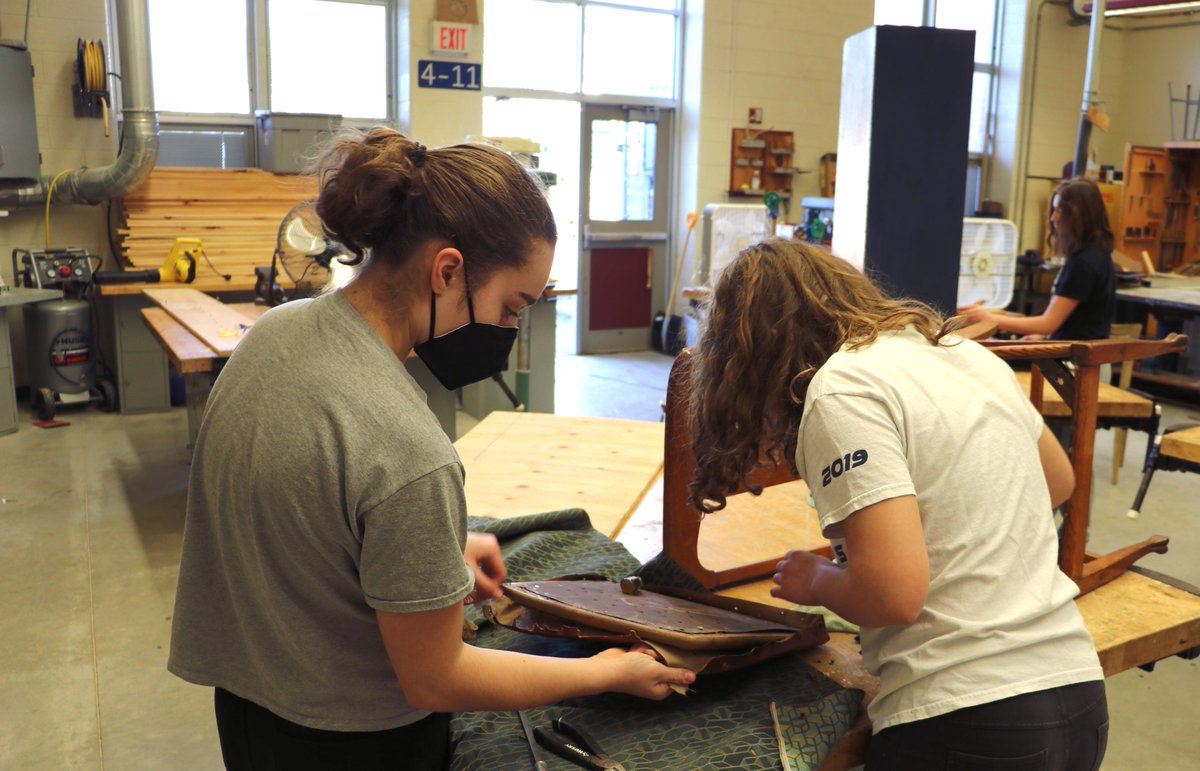 WestChesterASD's tweet photo. The girls of Peirce's Repurpose for a Purpose club have been busy learning the skills necessary to upcycle furniture π¨
From sanding to upholstering, they've helped bring many pieces back to life & ready for use by families & individuals in need! #WCASD #WCASDEducates https://t.co/yWiGs4S1fB
