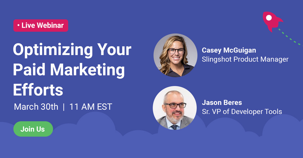 Slingshot (@myslingshotapp) on Twitter photo #NewLiveWebinar
📅 Join <a href="/casey_mcguigan/">Casey Mcguigan</a> and <a href="/jasonberes/">Jason Beres</a> on March 30th as they will cover all about your PPC campaigns + demo on how to connect to Google Ads to create insightful dashboards.
Sign up here: bit.ly/3t7vB7Q #NewLiveWebinar
📅 Join <a href="/casey_mcguigan/">Casey Mcguigan</a> and <a href="/jasonberes/">Jason Beres</a> on March 30th as they will cover all about your PPC campaigns + demo on how to connect to Google Ads to create insightful dashboards.
Sign up here: bit.ly/3t7vB7Q