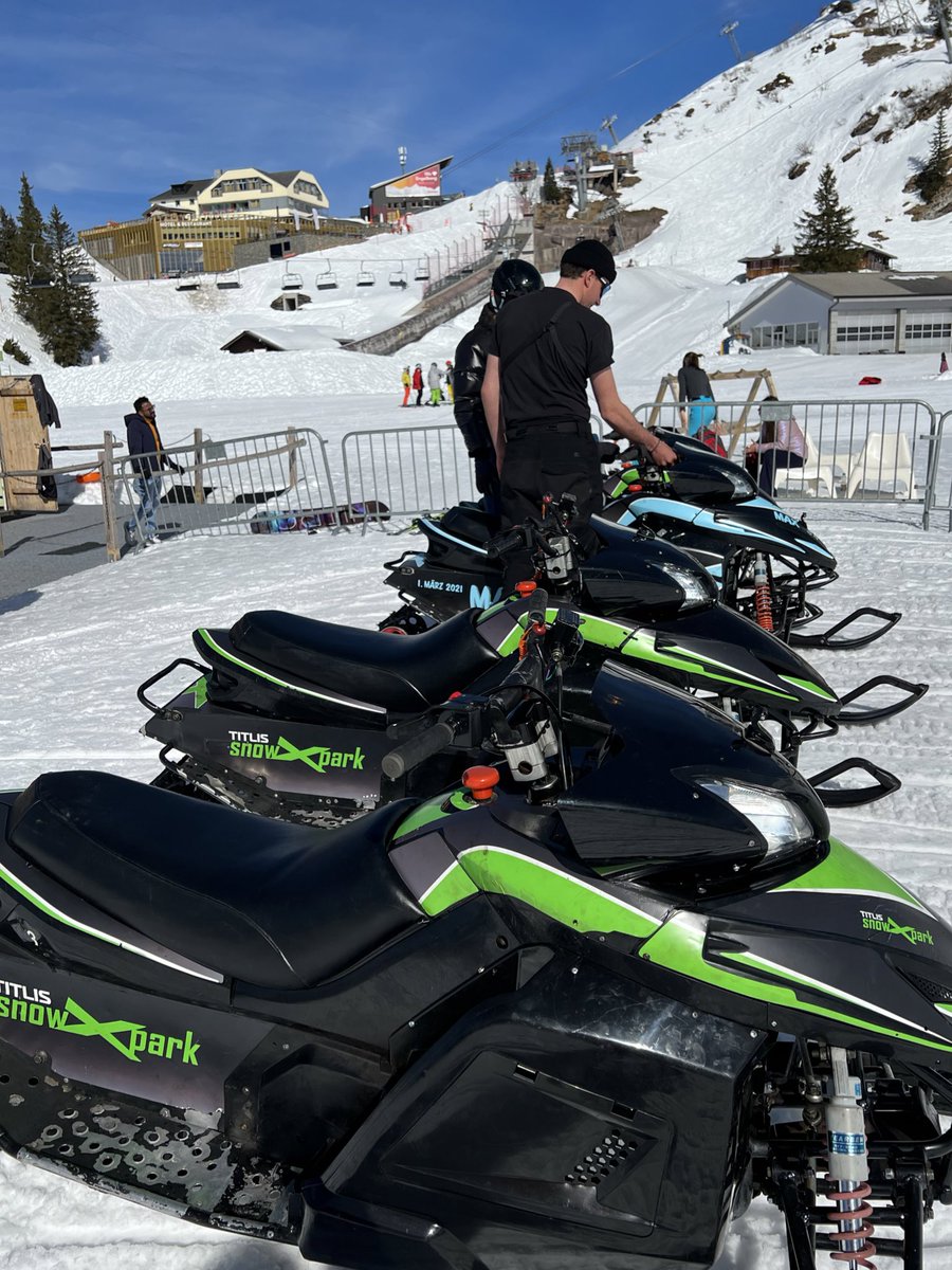 NewInZurich's tweet photo. Ever been on a #snowmobile? Today I had a go at @EngelbergTitlis and it was such great fun! Highly recommend! #engelbergtitlis #snowsports #winterwinderland #mountains #swissmountains #snowgoals @Columbia1938 https://t.co/71MUf1tKJR