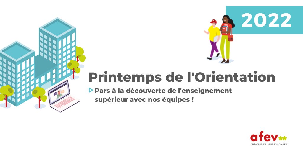 Et c'est parti pour une nouvelle saison des #PrintempsdelOrientation !🎓
Le but de cet événement : accompagner au mieux les jeunes collégien·nes et lycéen·nes dans le développement de leur projet professionnel ! 
Pour découvrir le programme de nos équipes bit.ly/3pLViJ1