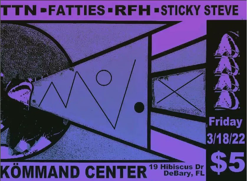 FATTIES17's tweet photo. We are playing at the Kommand Center in Debary with @reallyfasthorse https://t.co/eLAMruQfd1