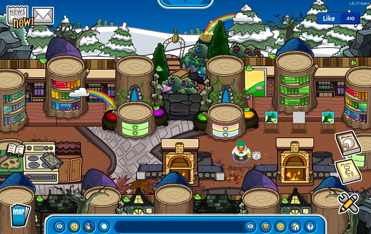 IglooLane's tweet image. Rainbow Factory 🌈

A place where magical paint is leading the way to the Pot O' Gold! A prize you'll never forget is chocolate gold coins. 🍫🪙