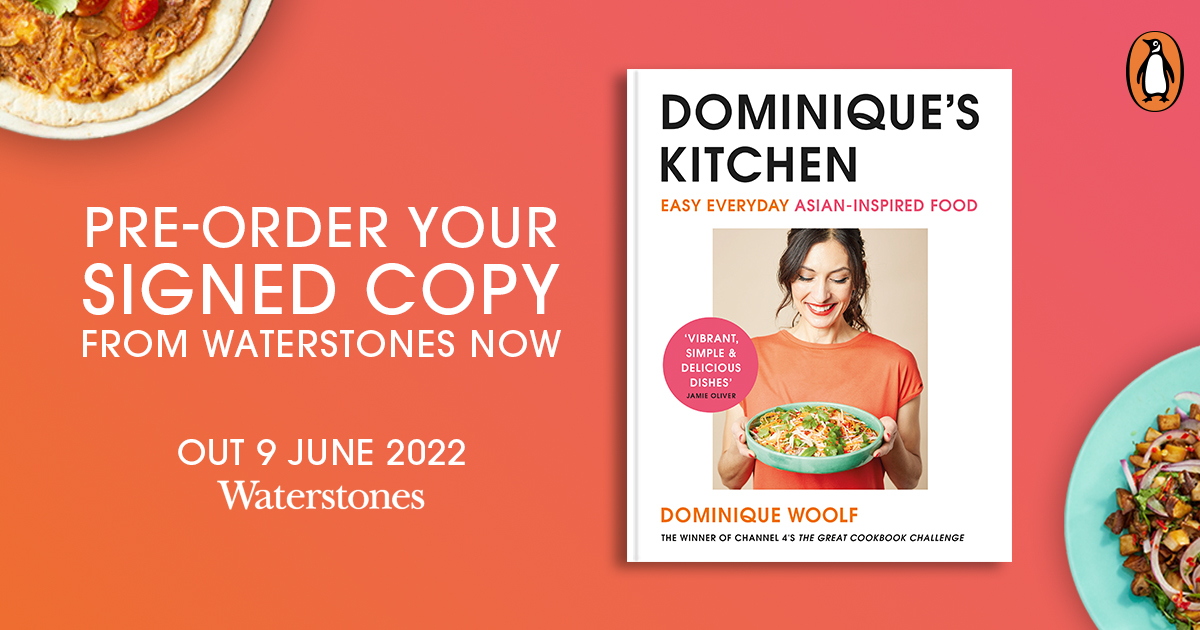 MichaelJBooks's tweet photo. Pre-order your copy of #DominiquesKitchen by @dominique_woolf, the winner of @jamieoliver's hit @Channel4 series The Great #CookbookChallenge!
Filled with simple and delicious Asian-inspired recipes youโll want to cook every night of the week ๐
https://t.co/QzSJfHfjer https://t.co/amQziNMkbT