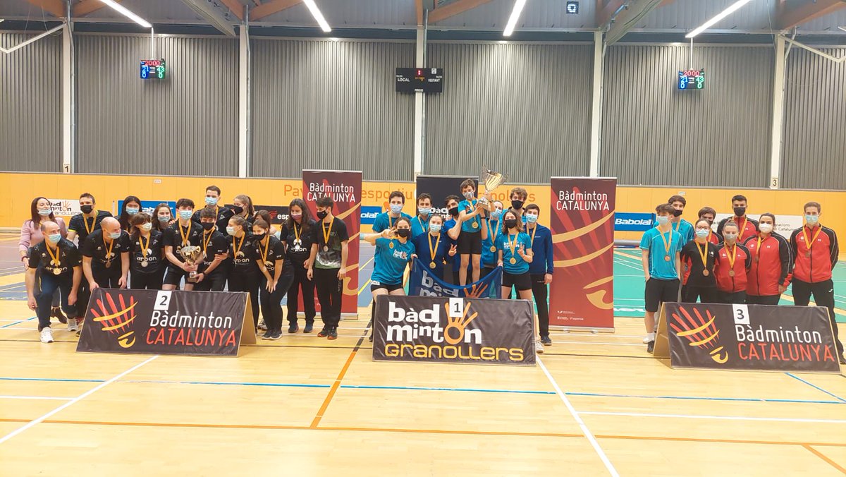 GRANOLLERS B CAMPIÓ DE LA LLIGA CATALANA DE CLUBS 2022

badminton.cat/noticies/2022/…