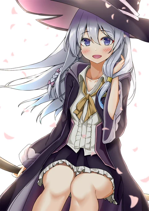 ホワイトデー過ぎたけど・・・だいぶ前に描いた魔女の旅々のイレイナ
#ホワイトデーは銀髪白髪を愛でる日 