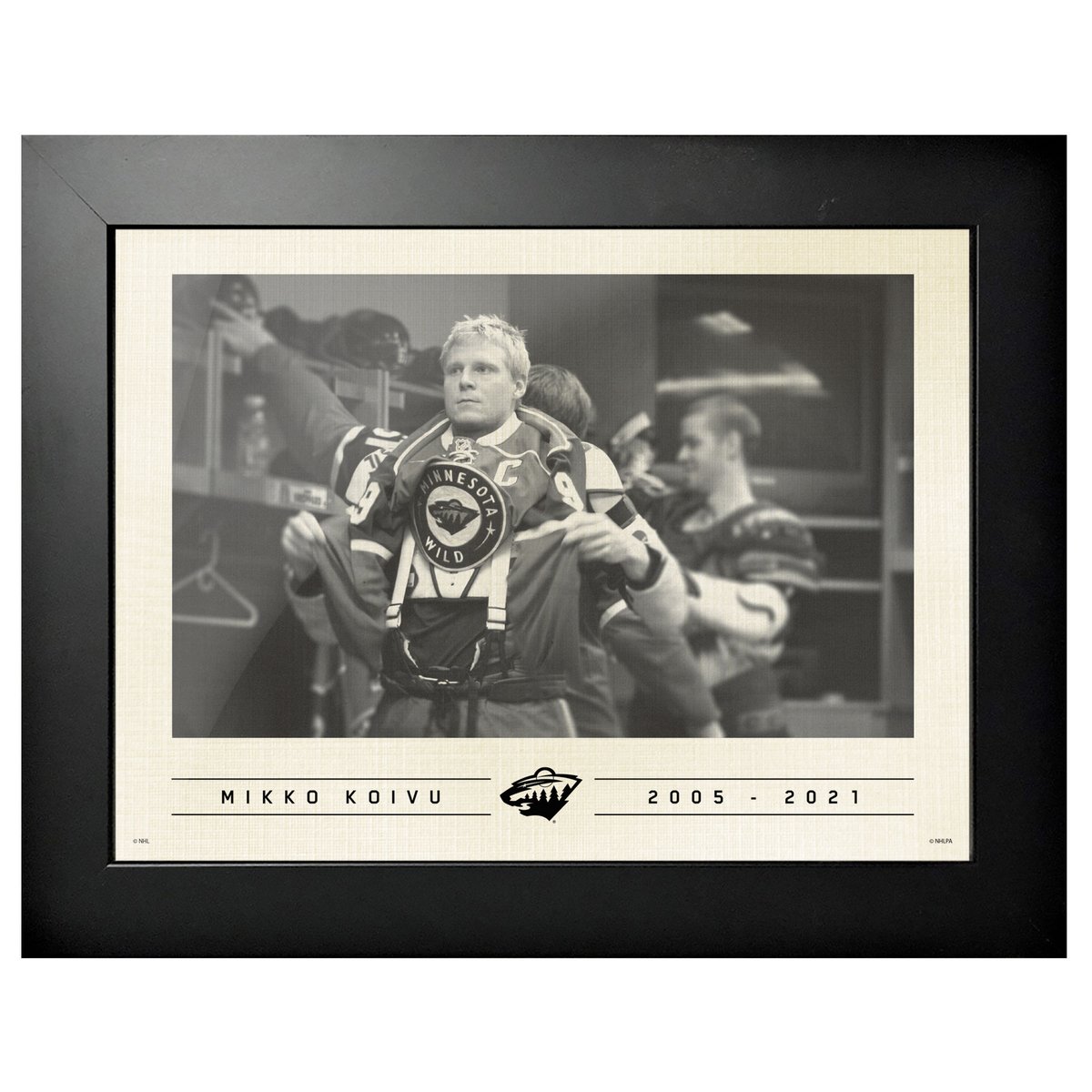 Hockey_Lodge's tweet photo. #mnwild Mikko Koivu Retirement Framed Print!
🛒@XcelEnergyCtr Hockey Lodge or https://t.co/B1A8o7097U
#hockeyseason #mnwild #letsgowild #9forAllTime https://t.co/gw1jQrG07P