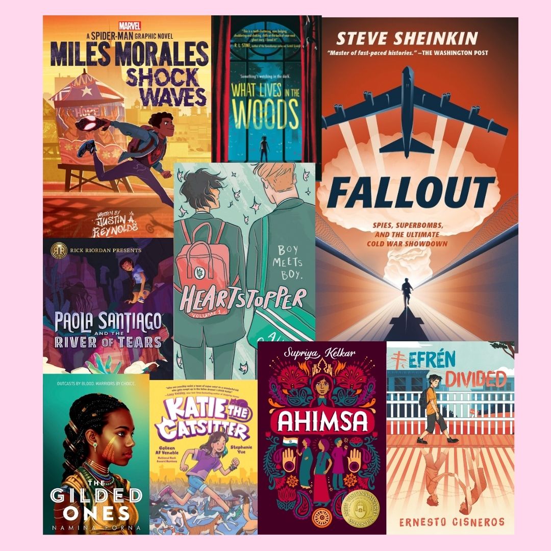 My spring break is booked with some great titles.  Come check them out today!