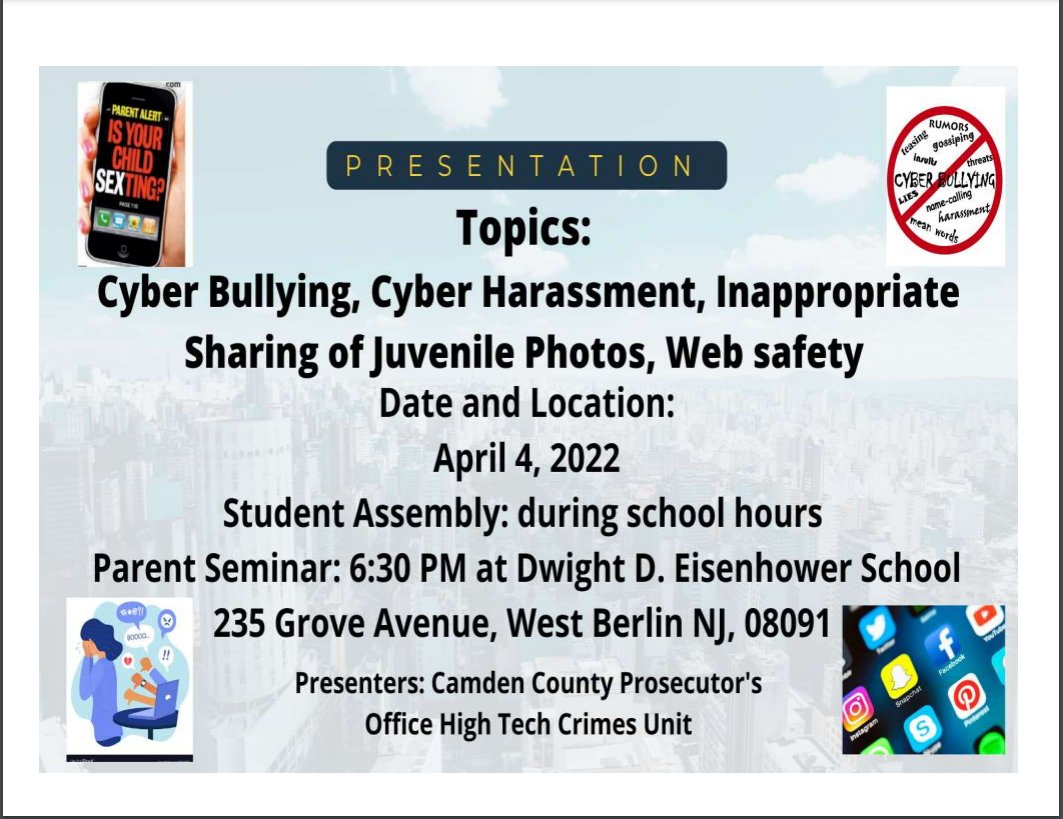 Join us for a Cyber Safety Seminar - April 4, 2022