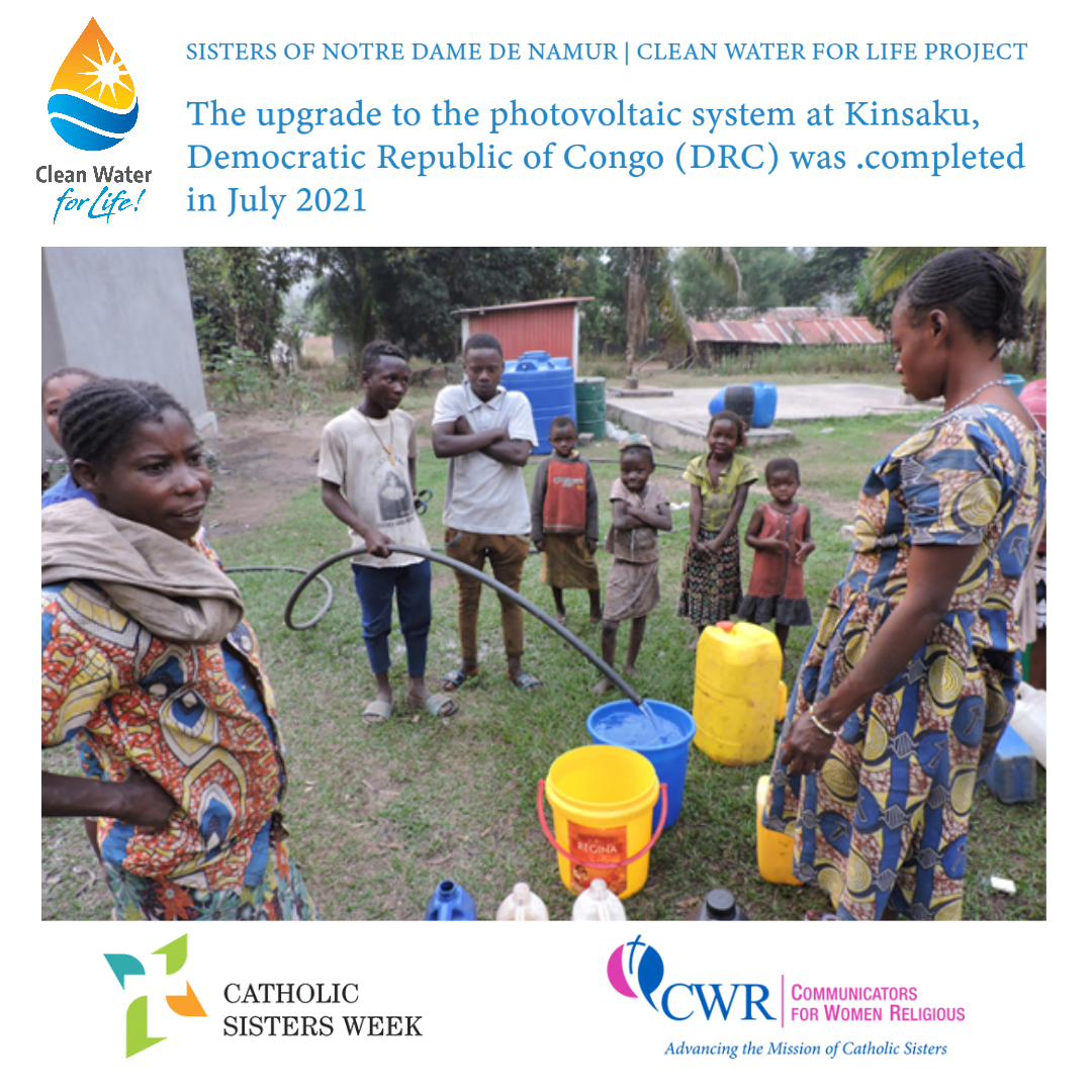 SNDdeNOhio's tweet photo. 2022 Catholic Sisters Week may be coming to an end, but you can keep up with the work of the Sisters here and through https://t.co/X9m1vpQQSw. Here's the Second Lenten Snapshot from the Clean Water for Life project: https://t.co/xB2DmlcODa #catholicsistersweek #cleanwaterforlife https://t.co/7JuWZQNKa4