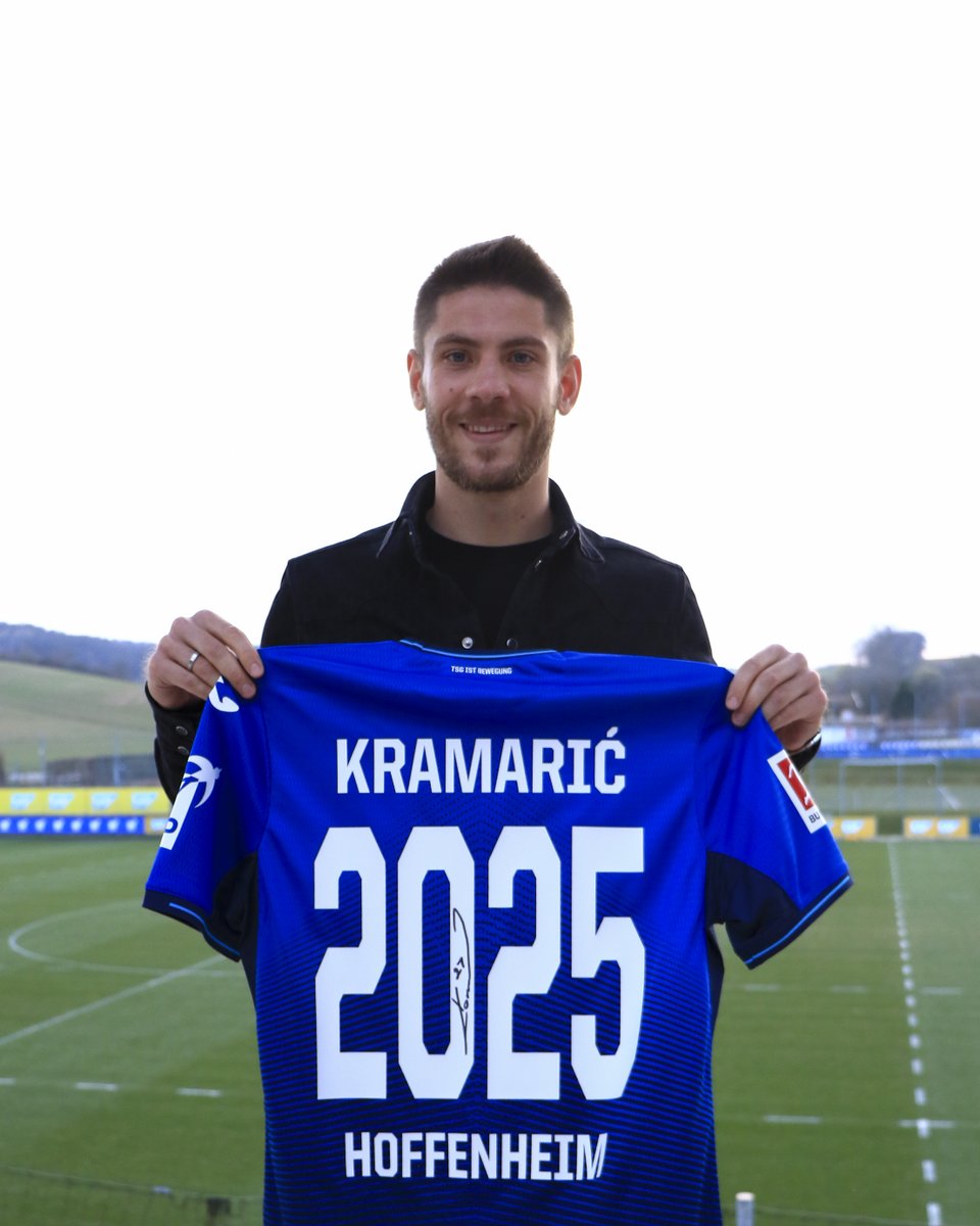 tsghoffenheim's tweet photo. 🚨 GIVEAWAY 🚨
Kommentiert jetzt mit #KRAMARIC2025 & gewinnt mit etwas Glück dieses Trikot 👇 https://t.co/pJjLz0d003