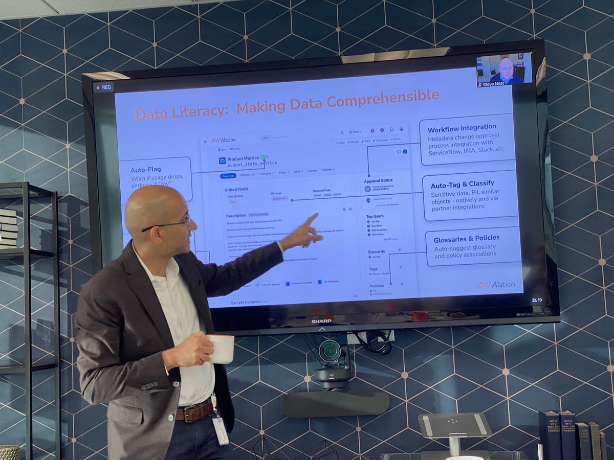 Fraustief_in_IT's tweet photo. When #DataIntelligence and  #BusinessIntelligence meet #AI and #ML kommen Firmen dem Ziel einer #informationdriven Organisation erheblich näher. @Alation 

Wie das in der Praxis aussieht, erzähle ich in einer der nächsten Episoden vom  #dataexpress @DataDisrupted https://t.co/JE2BHo0Hed