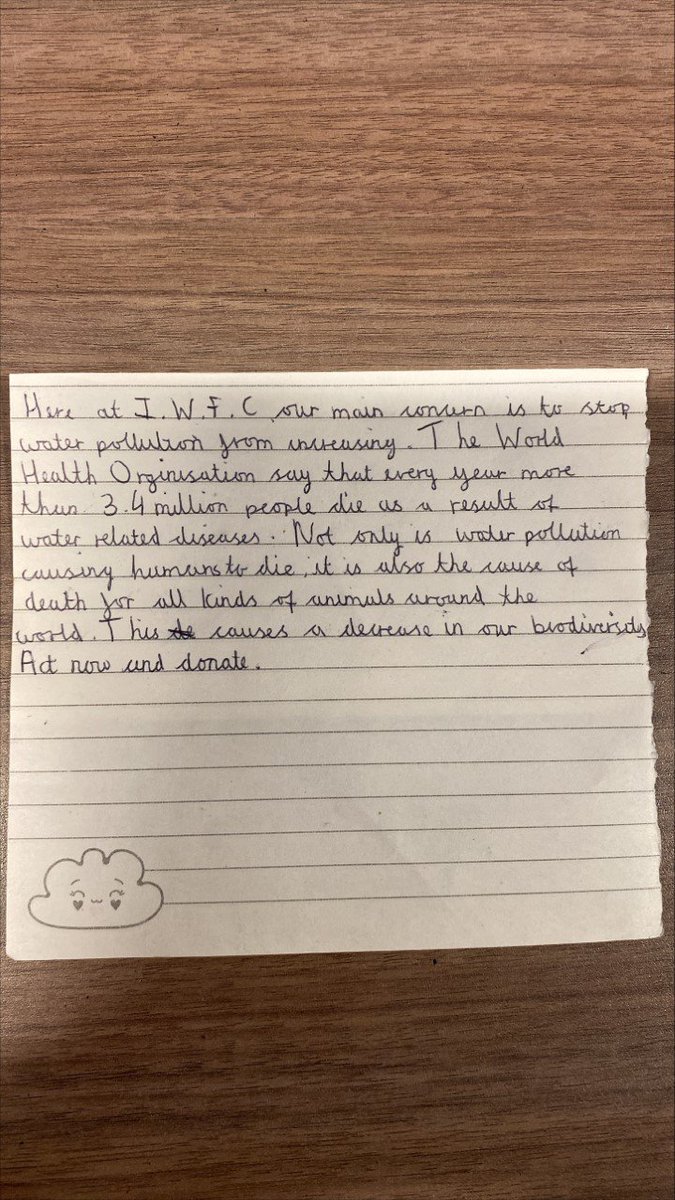 iwfc_water's tweet photo. Our speech, Please read. https://t.co/tkB7wTGnni