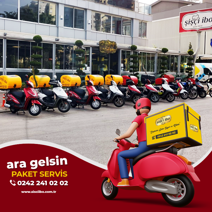 Antalya'da hizmetin en hızlısı bizde!
12 motor, 4 aracımızla paket servisimiz yoğun bir şekilde devam ediyor...

#sisciibo #şişçiibo #antalya #konyaaltı #korkuteli #eniyirestoran #antalyanıneniyirestoranı #neredeyemekyenir #antalyarestoranları #konyaaltırestoranları #şişköfte