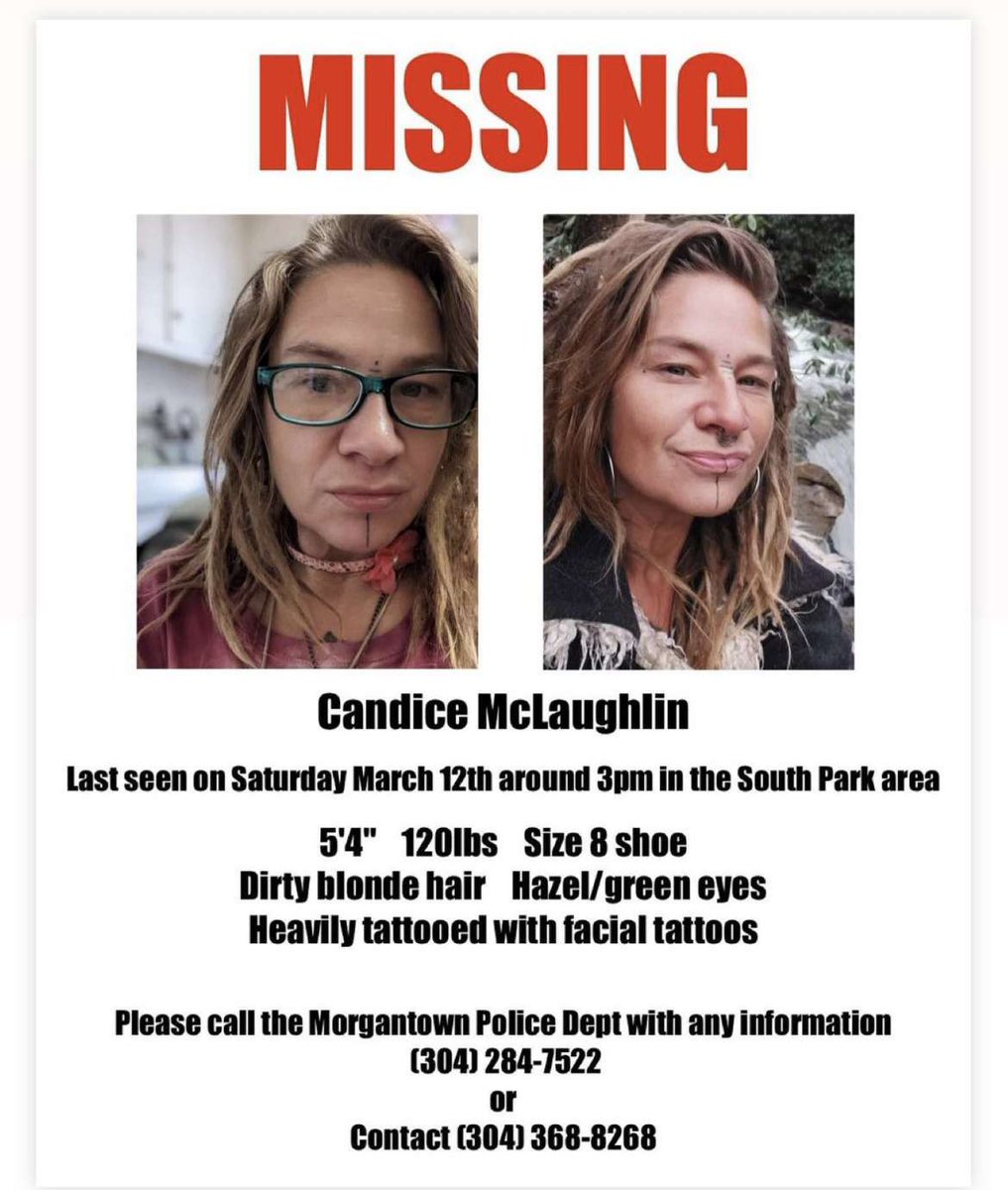 Please be on the lookout for her! 

#Morgantown #WVU