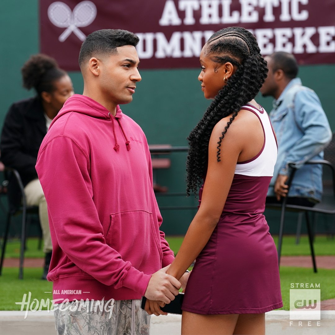 CWAllAmericanHC's tweet photo. Jordan's here 👀 A new episode of #AllAmericanHomecoming airs TONIGHT at 9/8c. Stream tomorrow free only on The CW! https://t.co/8LdbNdNGPw