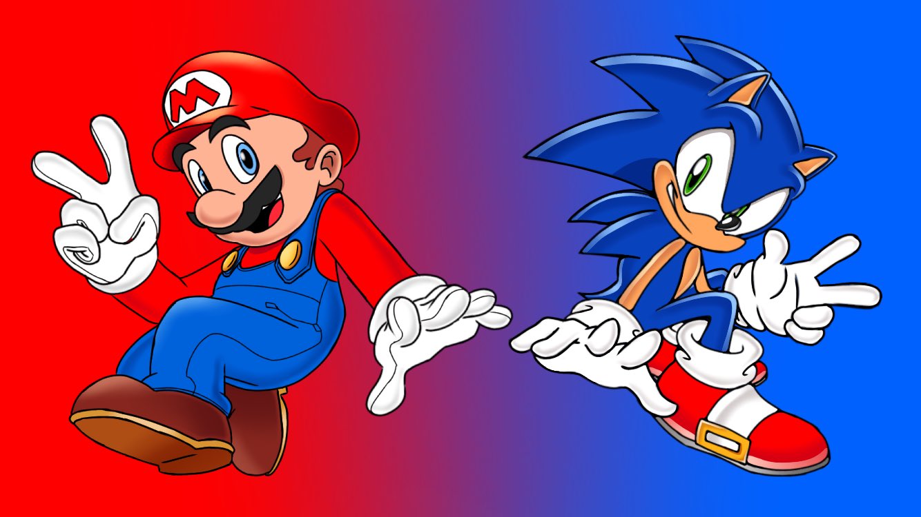 Super mario best sale and sonic