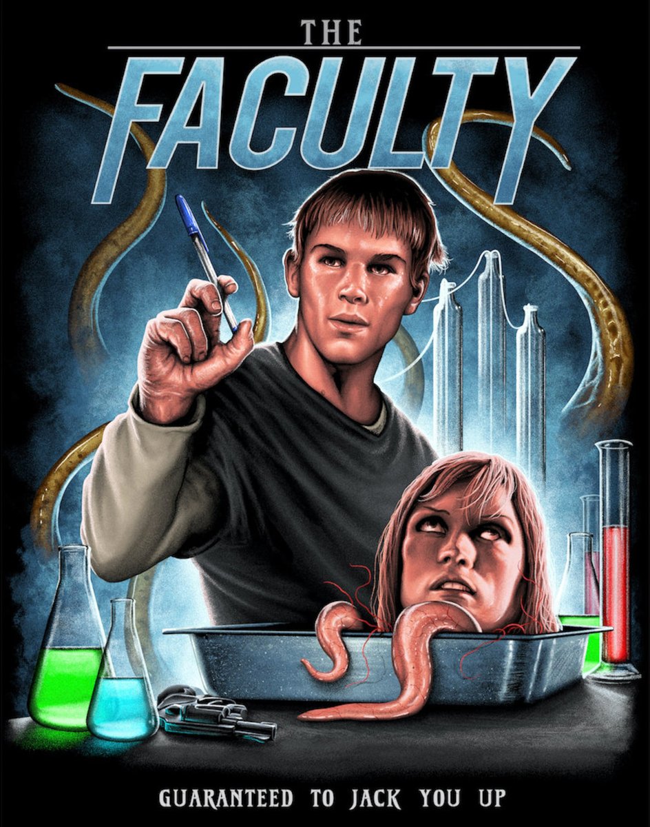 The Faculty print by <a href="/StevenLHolliday/">Steven Holliday</a> is guaranteed to jack you up: brokehorrorfan.com/post/678721295…