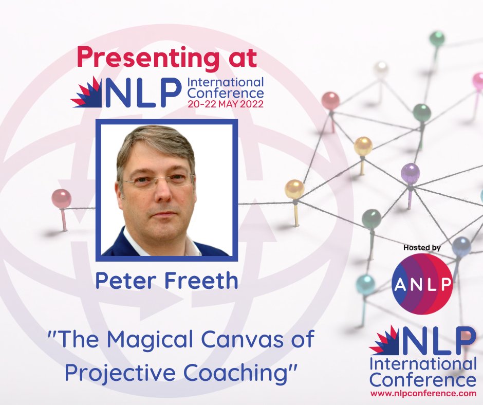 nlpconference's tweet photo. Enjoy today's taster video by Peter Freeth, introducing his 2022 NLP Conference session "The Magical Canvas of Projective Coaching":
https://t.co/UBTVjBJc0Y
Who is joining Peter at the 2022 NLP Conference?
https://t.co/zGEx1Vri6p
#nlp #nlpconference #nlpsession #coaching https://t.co/VqVYJXyCx7