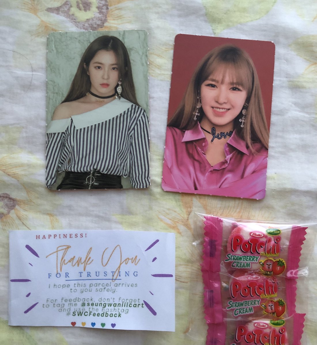 kaaaarryy's tweet photo. Yay! Nakauwi po nang maayos ang wenrene ๐๐ Thank you so much po @seungwaniiicart! Balot na balot and thank you rin sa papotchi ๐
#SWCFeedback https://t.co/S5fpofLg3j