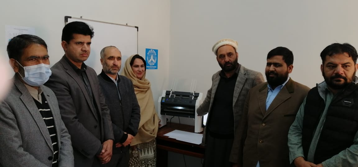 MuslimHandsMRP's tweet photo. #DisabilityProject 
Muslim Hands handed over state-of-the-art Index Embosser to Special Education Center Social Welfare Rawalakot for teaching visually impaired students.✅

#news #SDG #Pakistan #EducationForAll https://t.co/VMpxdTWIUo