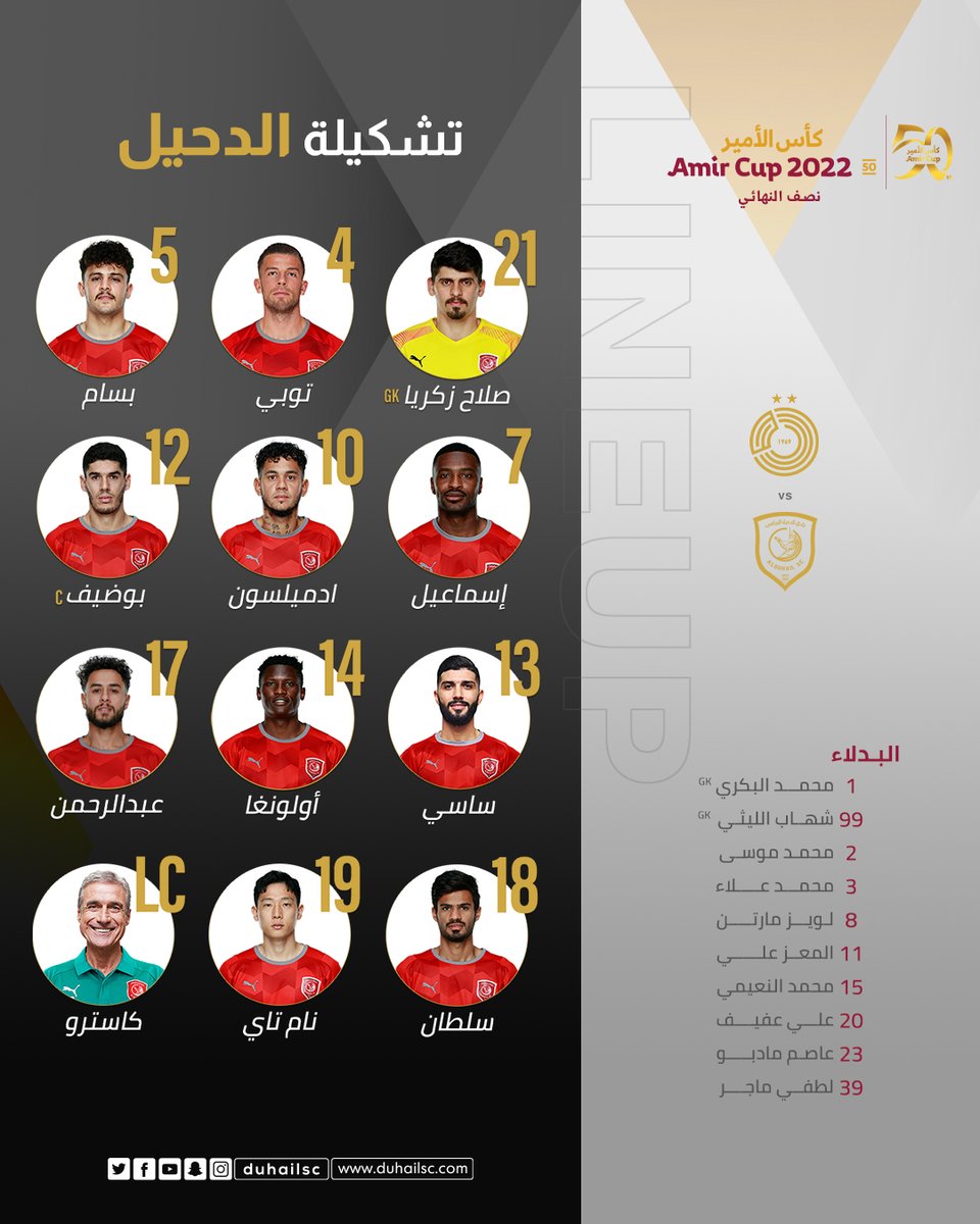 شبكة عشاق نادي الدحيل القطري tweet media