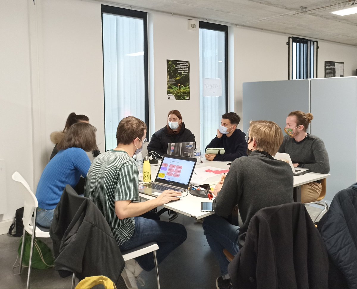 erasme's tweet photo. Les équipes sont constituées et travaillent sur leurs sujets
#BioInspiraction #BioInspiré #resiliencepublique 🌱 https://t.co/LbOdE82qkx