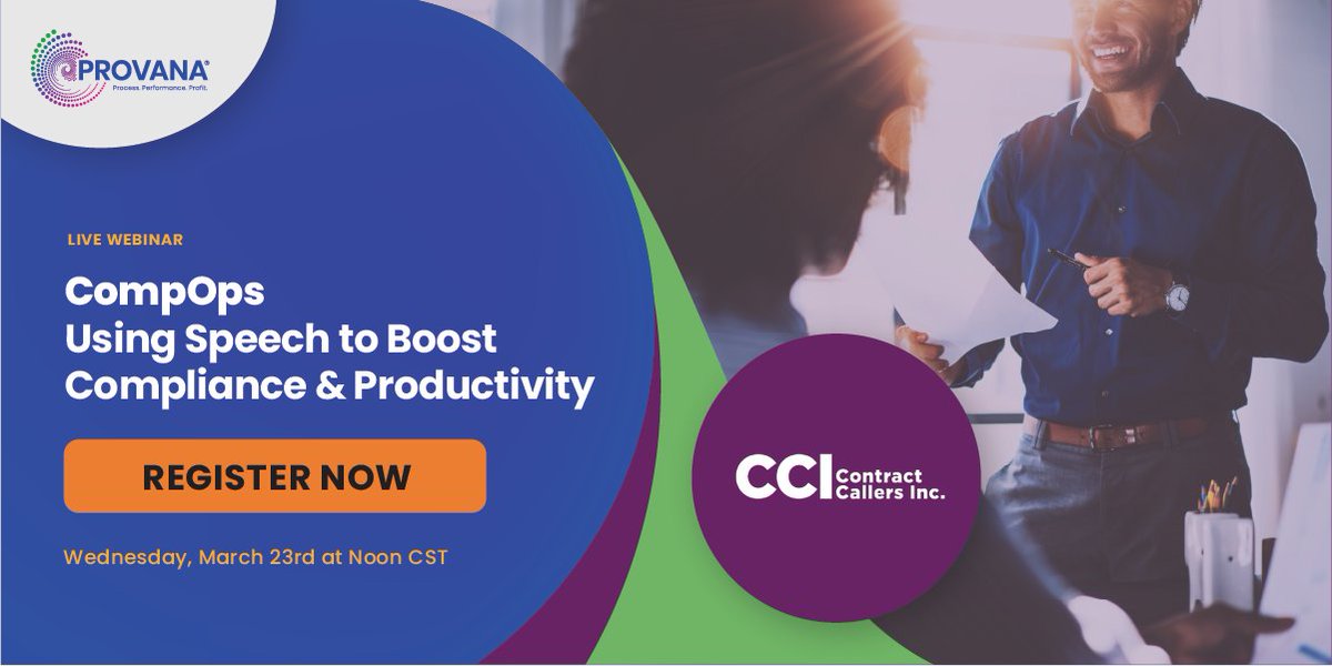 provanallc's tweet image. We are excited to host LaDonna Bohling as our next expert speaker! Don't miss our #webinar on sustaining hyper-compliant call center operations #CompOps #SpeechAnalytics #CallCenter #ARM #Collections hubs.la/Q015TNv_0