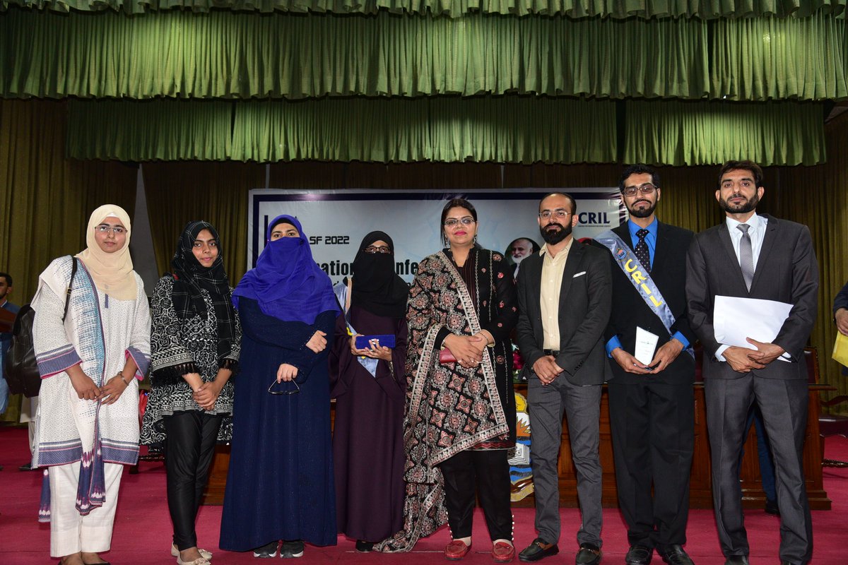 CRIL_PUSC's tweet photo. CRIL clan at #ILSF_2022 
International conference on Ionic liquids for sustainable future
@TeamDrNiaz 
@DrNiazAhmadSI 
@PU_OfficialPK 
@DrMalihaUroos 
@CRIL_Group 
@QUILLResearch
@RoySocChem 
@MSILDG 
@hecpkofficial 
@DRMacFarlane 
@JennyChemy
@HallettGroup
@AgnieszkaBrandt https://t.co/zgyOKem2tm