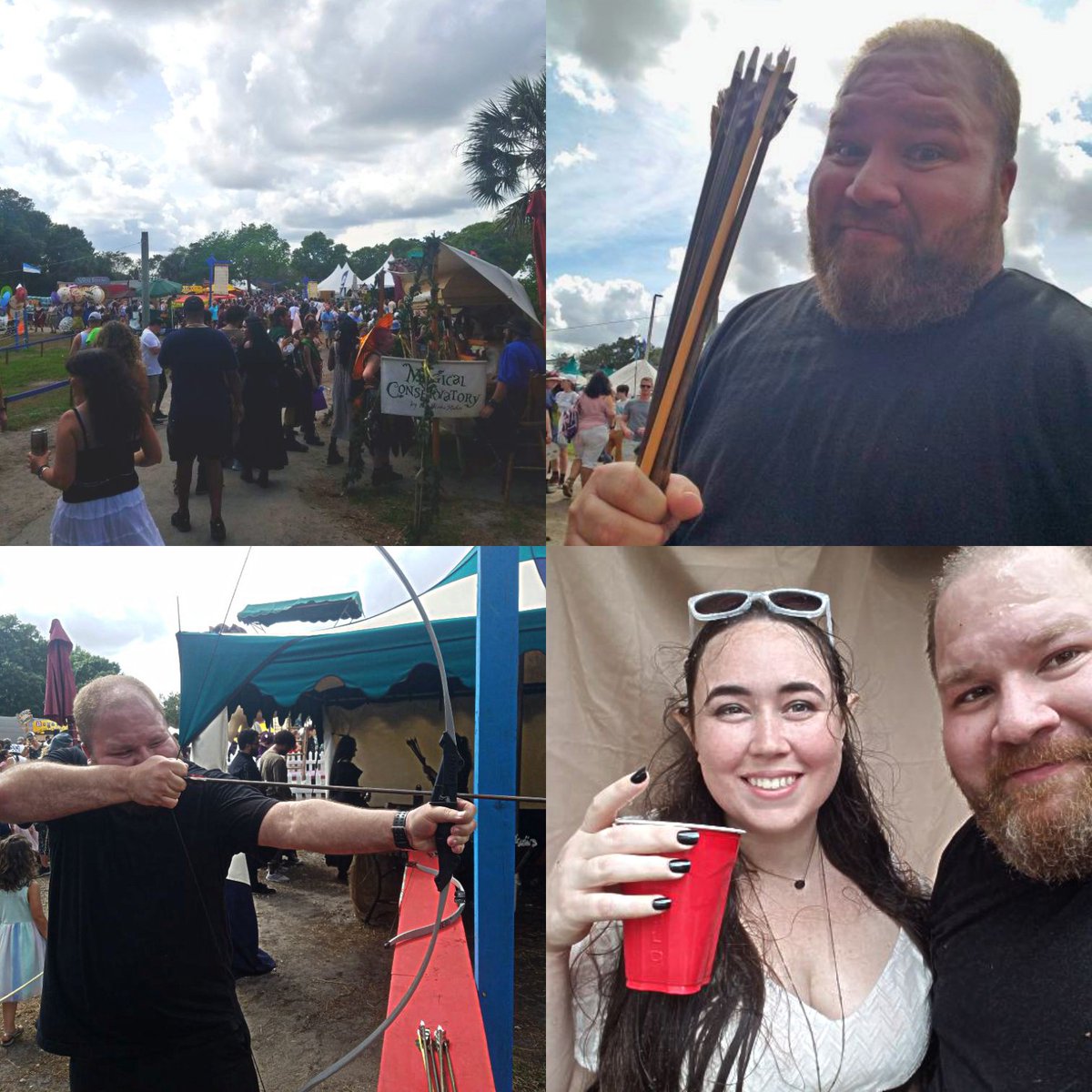 Had an amazing time at the #floridarenaissancefestival.