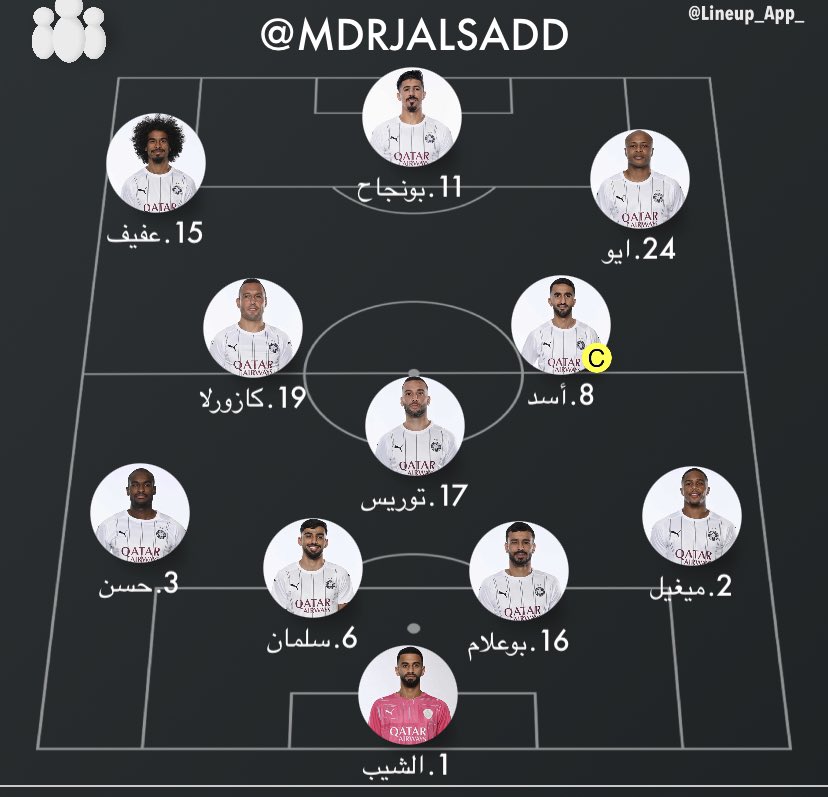 AlsaddSC4ar's tweet photo. ⭐️⚽️ مشاهدة مباراة السد x الدحيل بث مباشر اليوم 
رابط المباراة 👇
https://t.co/BqMLUEX9GK
الدحيل x السد 🔥 
السد ❌ الدحيل
كأس أمير قطر »🏆
كمبيوتر 📺 + جوال 📱 HD https://t.co/3TOPIXzAm3