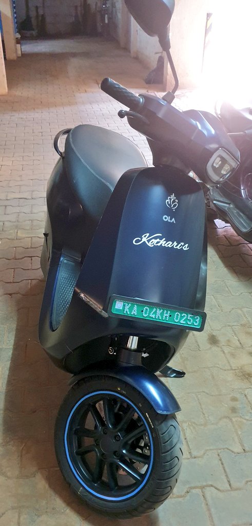 Fully Laminated, Now Scratch Proof &amp; Reflective Trims added to enhance the Beauty of the Beast <a href="/OlaElectric/">Ola Electric</a> <a href="/bhash/">Bhavish Aggarwal</a> #olaelectric