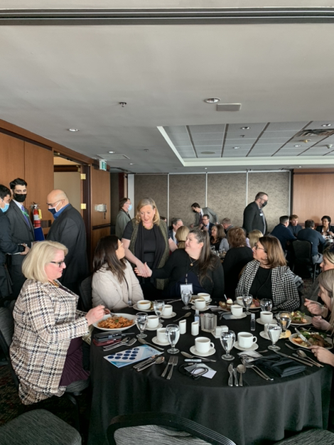 the_GNCC's tweet photo. Minister MacLeod has arrived. Looking forward to her Q&amp;A this afternoon. #NBLS https://t.co/TqsLcQzxO4