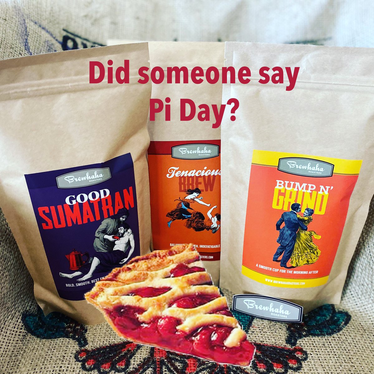 Buy 3 bags, get 14% OFF!
Plus FREE SHIPPING with code: PiDay2022
.
#brewhaha #brewhaharoasters #brewhaharoasterscoffee #coffee #coffeelover #orderonline #freeshipping #shoplocal #springgreenwi #driftlesswisconsin #madeinspringgreen #springgreen #piday #coffee